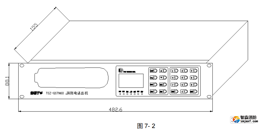 海灣TSZ-GSTN60消防電話總機接線安裝技術(shù) 海灣TSZ-GSTN60消防電話總機接線安裝技術(shù)